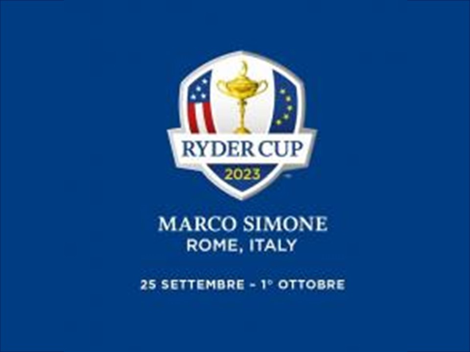 Essere tra i partner della RyderCup, che per la prima volta si svolge in Italia e a Roma, è un bel riconoscimento per il nostro ente!