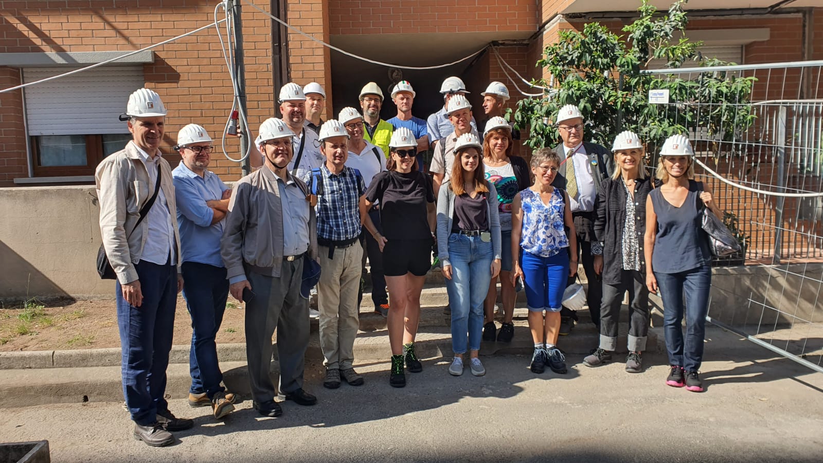 Il 6 ottobre presso il cantiere di Roma in Via Tovaglieri 392 dell'Impresa Gruppo Zeta Costruzioni Srl il Cefmectp ha ospitato il Formedil ed i partner del progetto CAPABLE