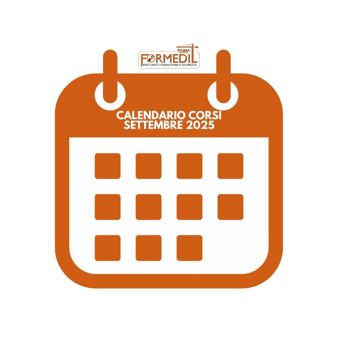 Calendario Corsi - Settembre 2025